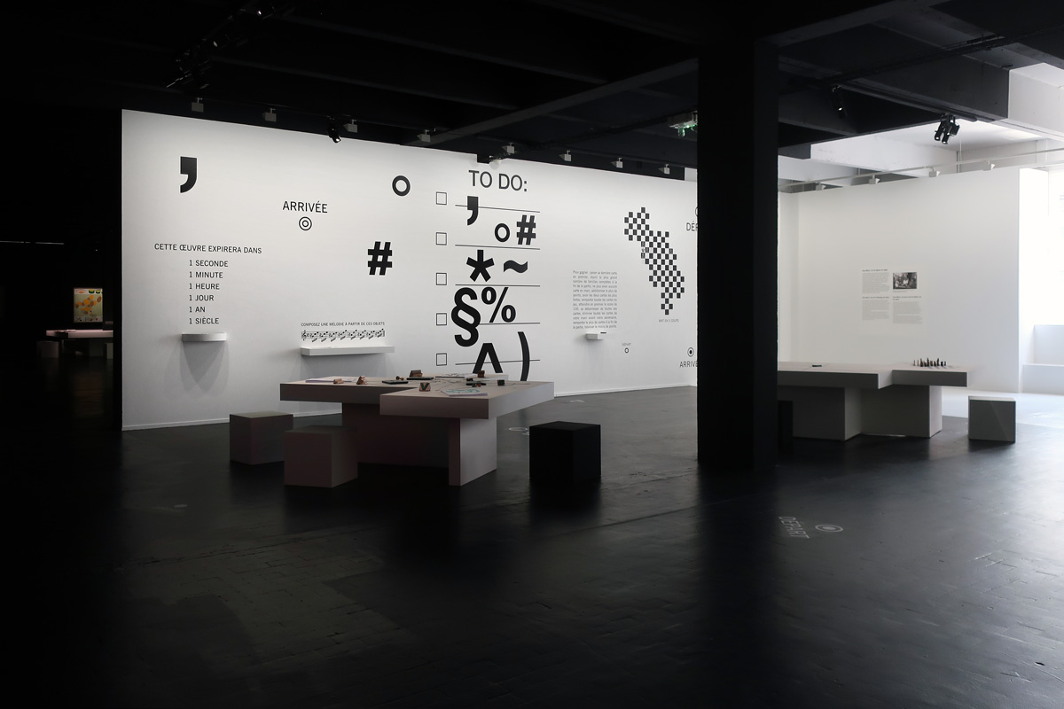 Elsa Werth, Dispositif de mediation Fluxus, Pom Pom Pidou, Le Tripostal 2025_vue generale_4